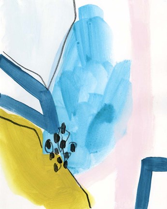 Framed Pattern Mingle IV Print