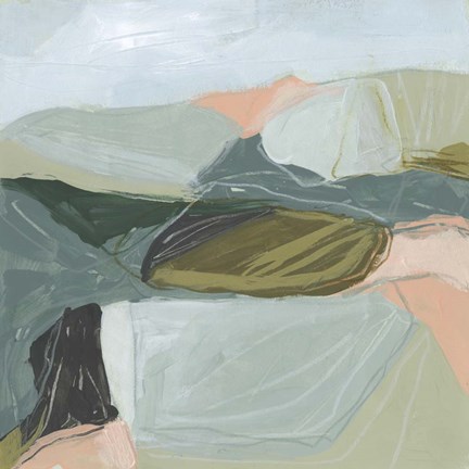 Framed Field Partition I Print