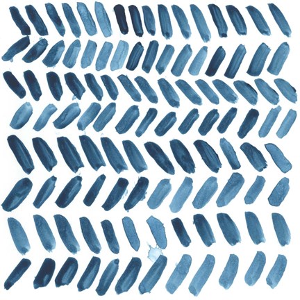 Framed Liquid Motif I Print