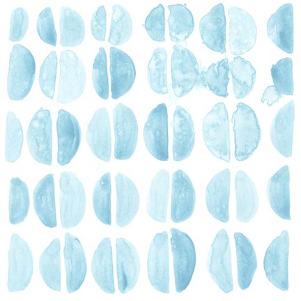 Framed Liquid Motif II Print