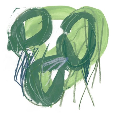 Framed Jade Schematic VIII Print