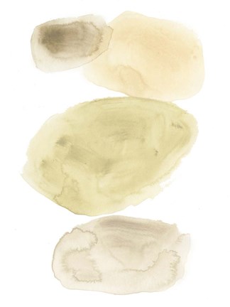 Framed Stone Flow II Print