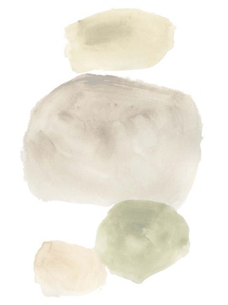 Framed Stone Flow III Print