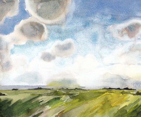 Framed May Sky Studies III Print