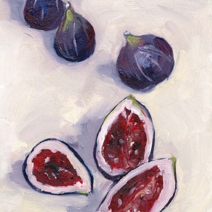 Framed Figs in Oil II Print