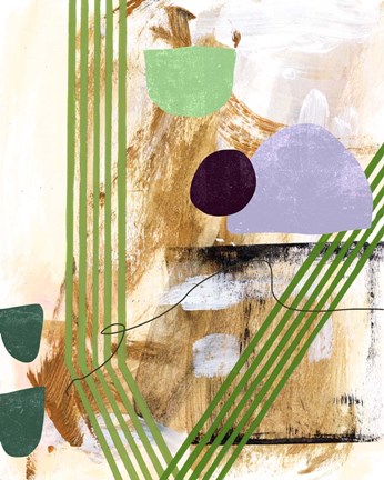 Framed Skating I Print