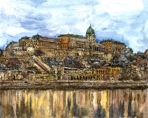 Framed Trip to Europe III Print