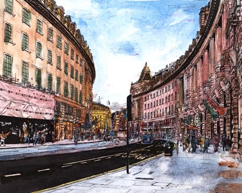 Framed Trip to Europe IV Print