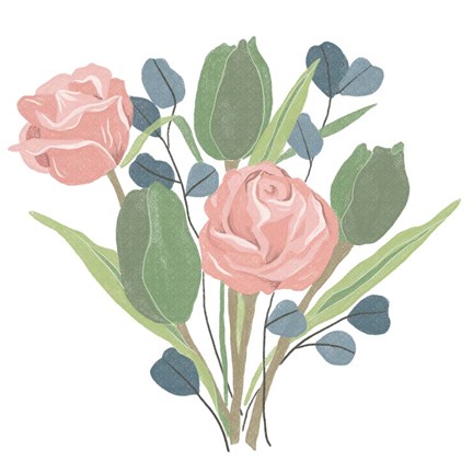 Framed Summer Awakening II Print