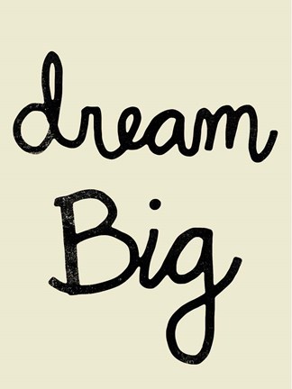 Framed Bold Type II Print