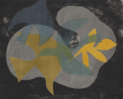 Framed Dove Composition III Print