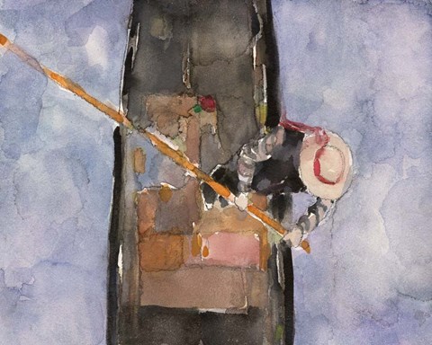 Framed Above the Gondola I Print