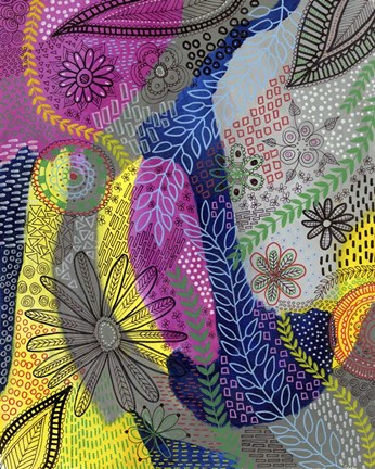 Framed Chaotic II Print