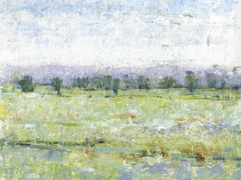 Framed Mountain Impressions I Print