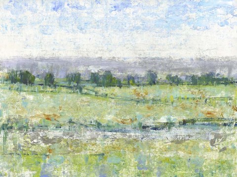 Framed Mountain Impressions II Print