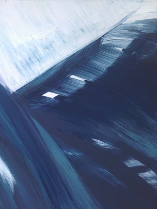 Framed Fronds Kline II Print