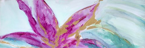 Framed Magenta Colores I Print