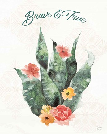 Framed Sweet Southwest XI Print