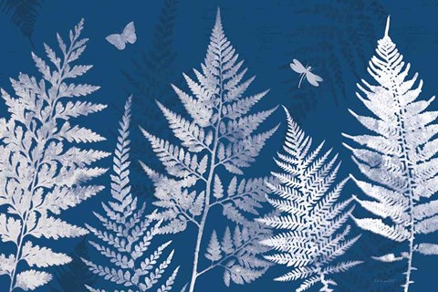 Framed True Blue I Print