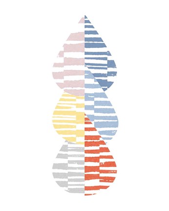 Framed Meditate IV Bright Print