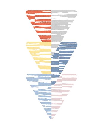 Framed Meditate III Bright Print