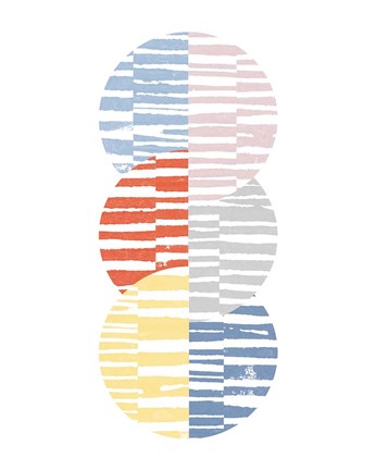 Framed Meditate I Bright Print