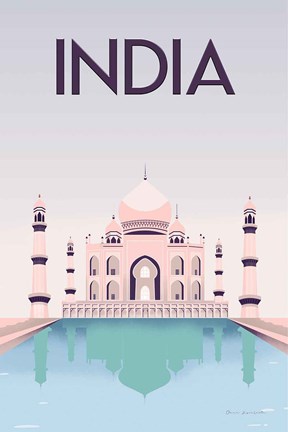 Framed India Print