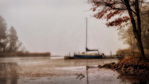 Framed Days on the Lake Print