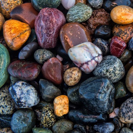 Framed Ocean Rocks II Print