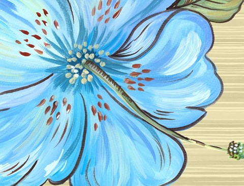 Framed Vibrant Tropical Bloom Print