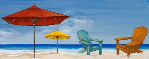 Framed Summertime II Print