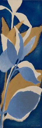 Framed Sur Indigo I Print