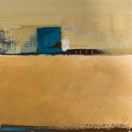 Framed Discovery Square I Print