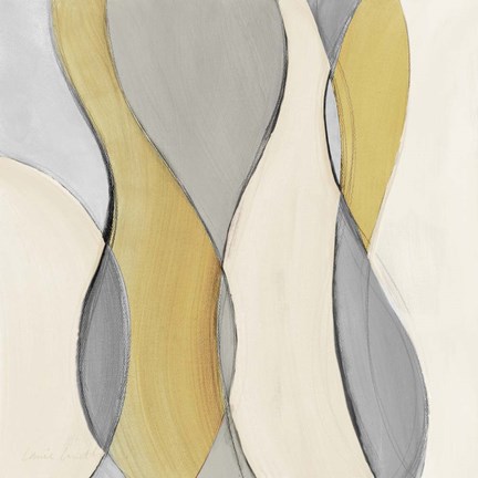 Framed Tranquil Coalescence I Print