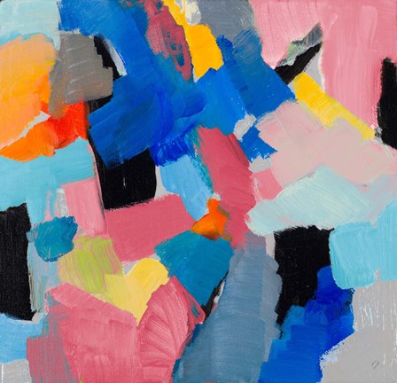 Framed Let's Mingle II Print