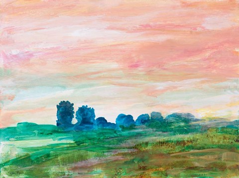 Framed Glowing Impressions Print