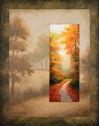 Framed Glimpse II Print