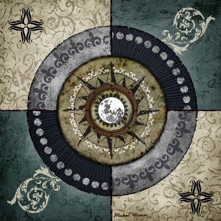 Framed With the Moon Print