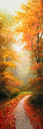 Framed Lovers Lane II Print