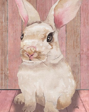 Framed Bunny III Print