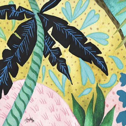 Framed In the Tropics II Print