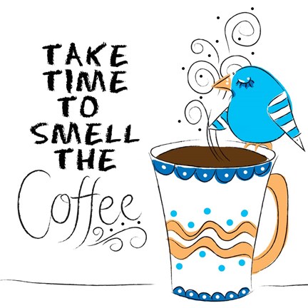 Framed Take Time I Print