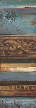 Framed Eclecticism on Blue Print