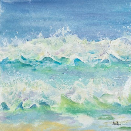 Framed Las Olas Square II Print