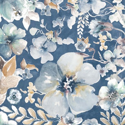 Framed Indigo Beauty II Print