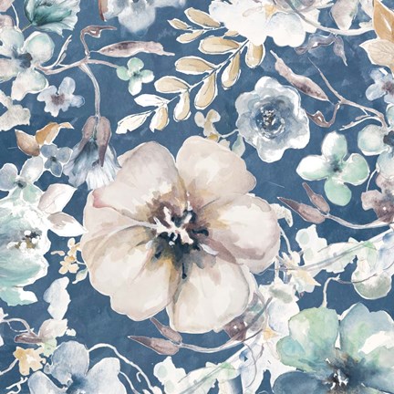 Framed Indigo Beauty IV Print