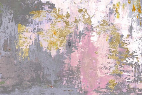 Framed Pink Magic Abstract Print