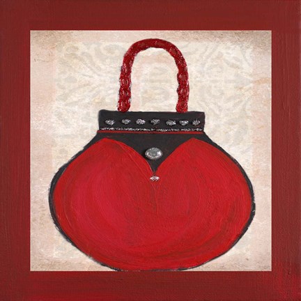 Framed Paris Clutch I Print