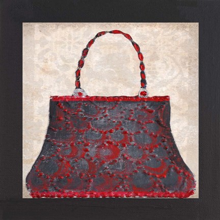 Framed Paris Clutch II Print