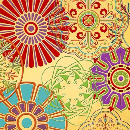 Framed Lemon Twist II Print